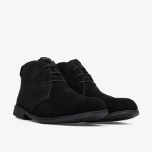 Camper Mil Ankle Boots Black - Mens Singapore GADRKY-065